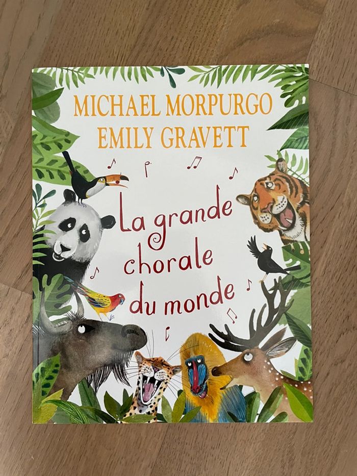 Livre jeunesse La grande chorale du monde de Morpugo et Gravett