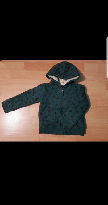 Gilet à capuche garçon 36 mois