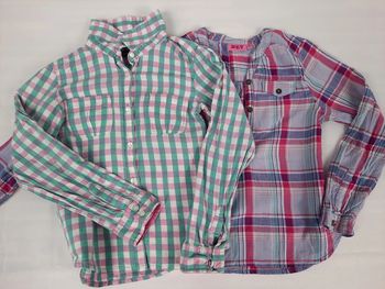 lot de deux chemises filles 8 ans