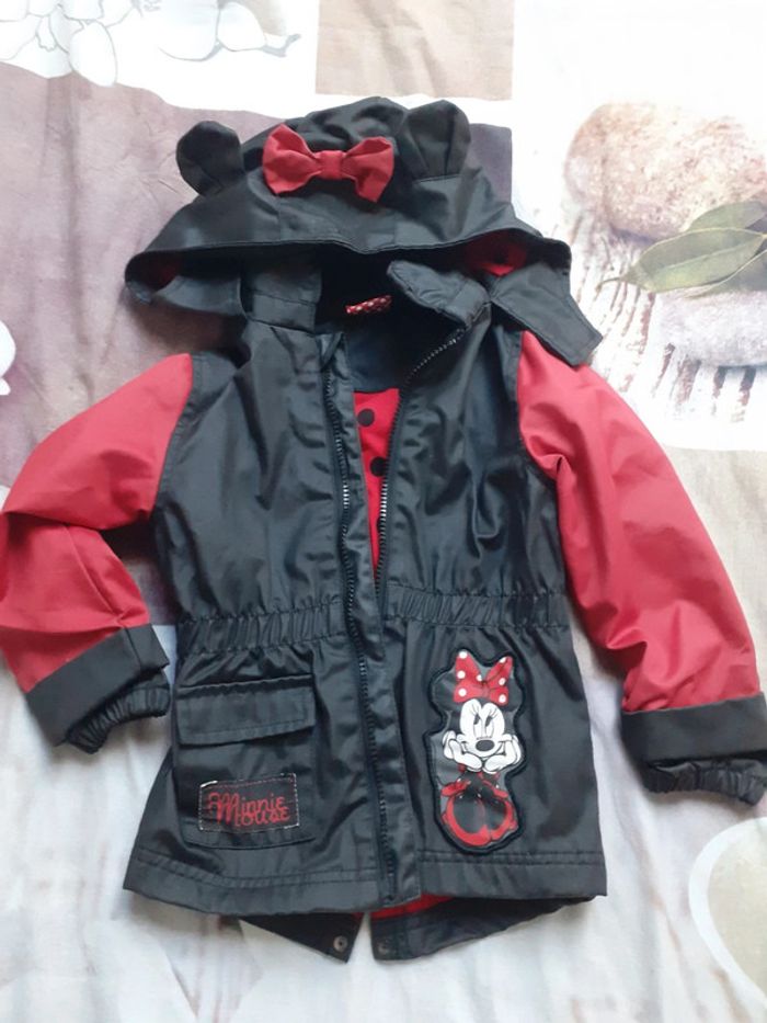 Manteau minnie 2 3 ans