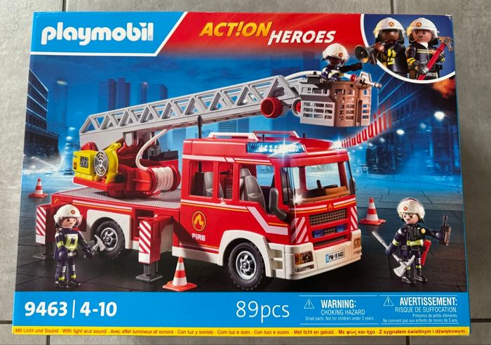 Camion de pompiers Playmobil - photo numéro 6