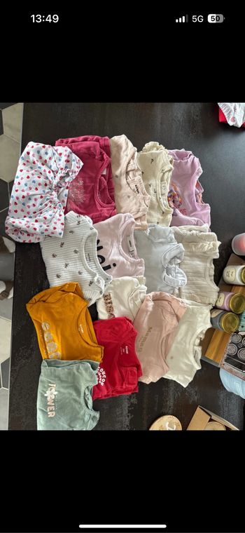 Lot t-shirt 3 mois