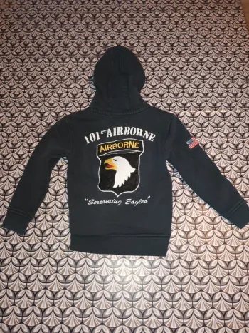 Sweat à capuche enfant 4 ans 101st Airborne Division