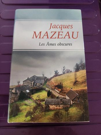 Livre broché "les âmes obscures" de Jacques Mazeau