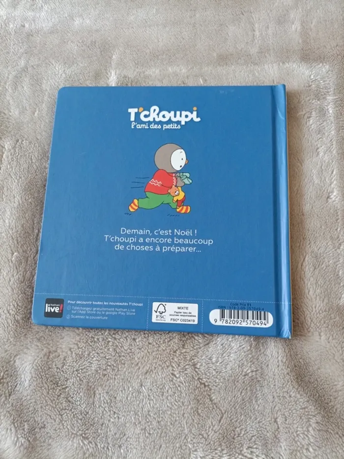 Livre T'choupi fête Noël - photo numéro 2