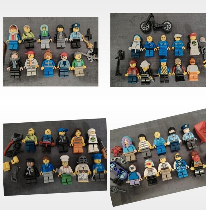 Lot de minifigs lego
