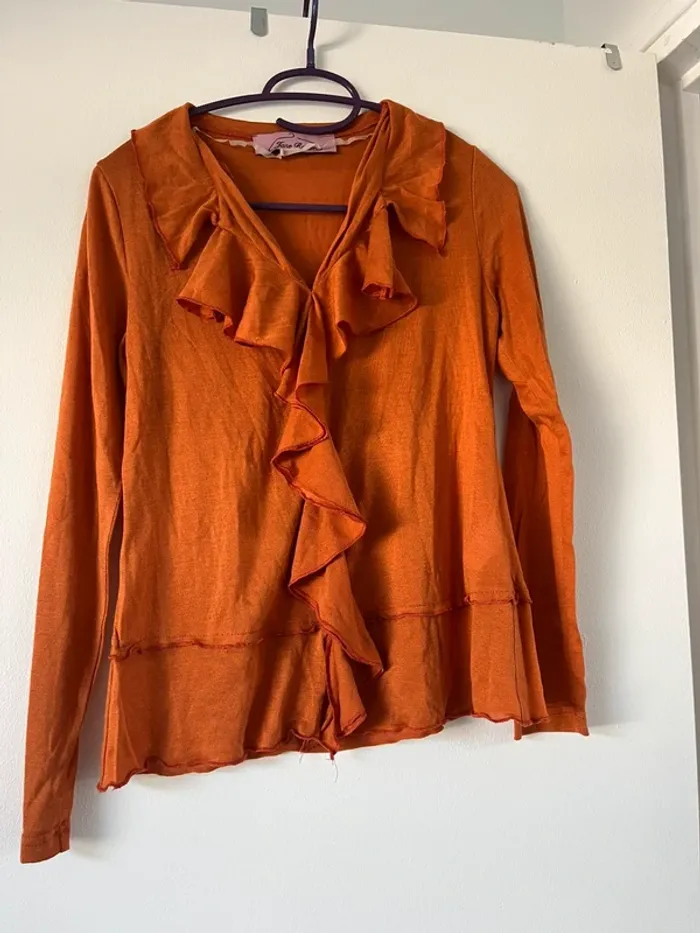 Jolie haut manches longues taille 38/40