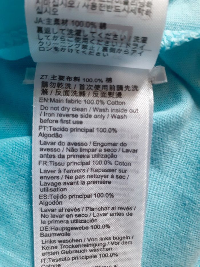 Débardeur fille turquoise 3 ans - photo numéro 7