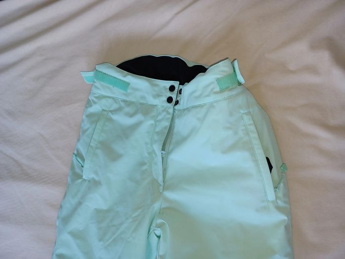 pantalon de ski fille marque degré 7 couleur vert d'eau taille 16 ans, en parfait état - photo numéro 4
