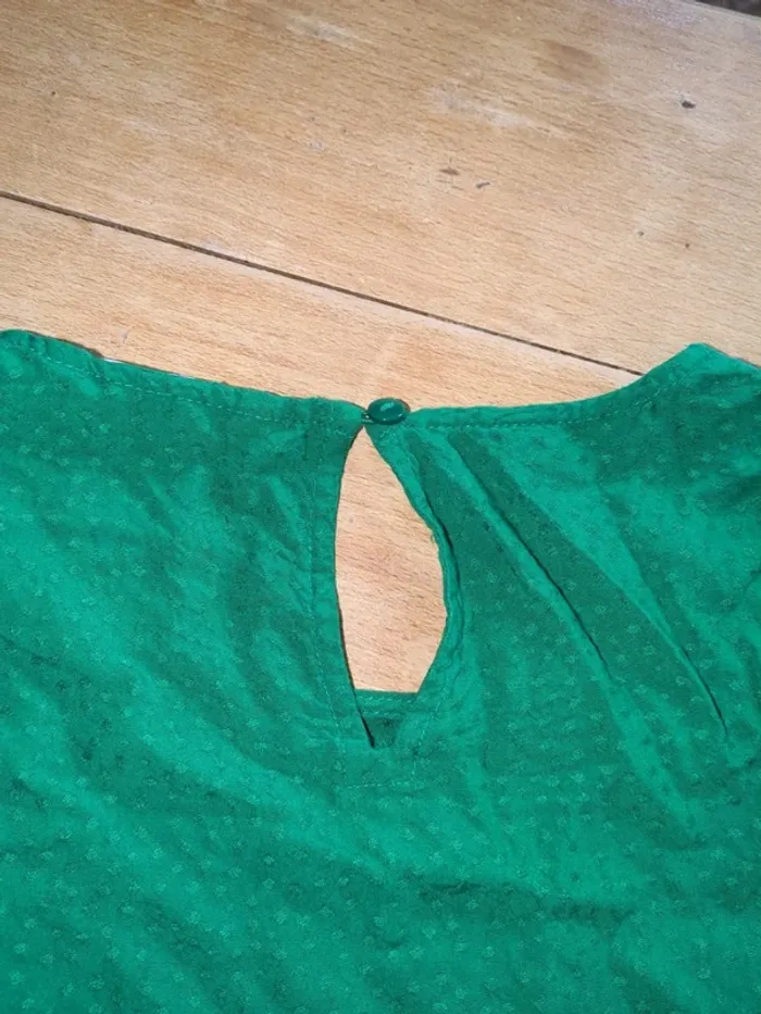 Blouse verte - photo numéro 6