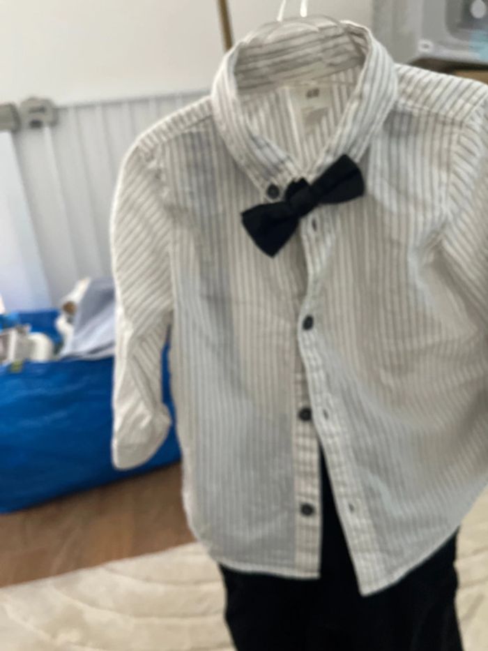 Ensemble chemise pantalon H&M, 80 cm - photo numéro 7
