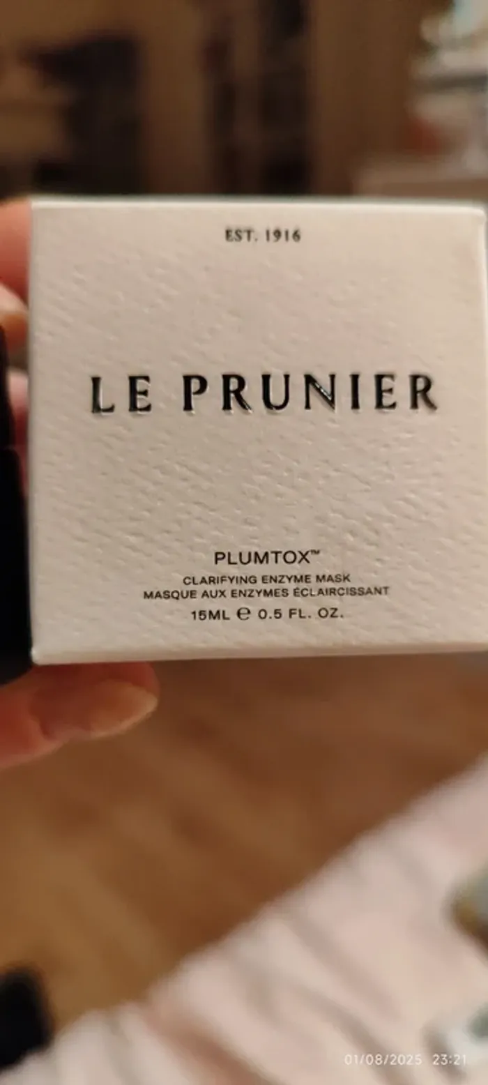 Le Prunier Plum Tox Masque Clarifiant Enzymatique à la Prune (Aha + Bha + Pha) 15ml - photo numéro 11