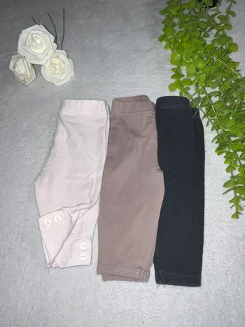 Lots de 3 legging pour bébé fille