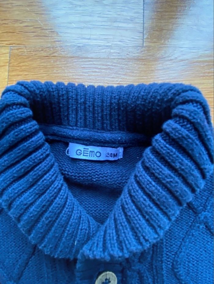 Gilet bleu - photo numéro 3