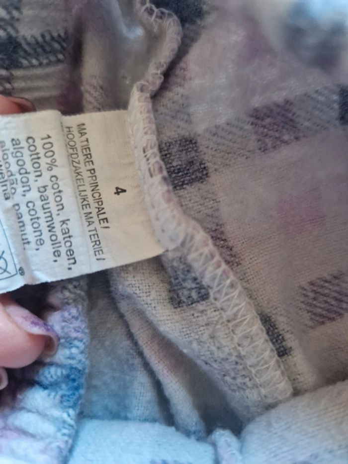 Pantalon de pyjama chaud 4 ans - photo numéro 2