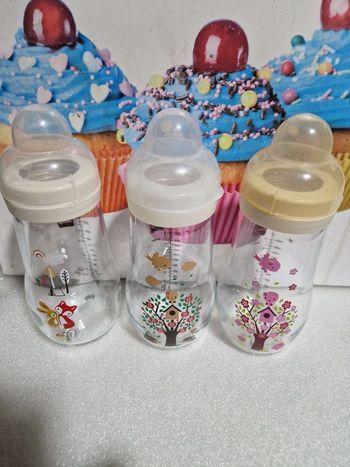 Biberons Mam en verre 260ml