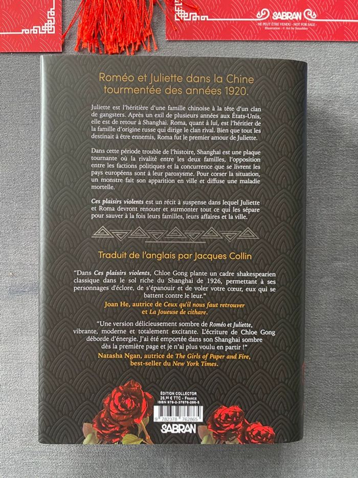 Ces plaisirs violents  relié collector - Sabran - photo numéro 4
