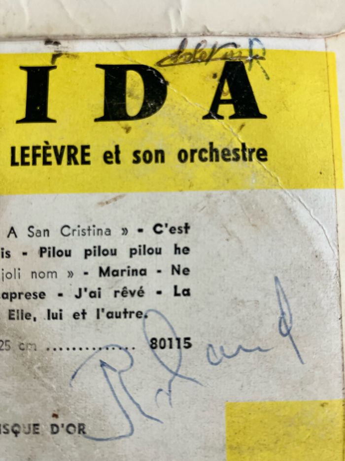 Vinyle 45 tours-Dalida-Achète-moi un juke box - photo numéro 3