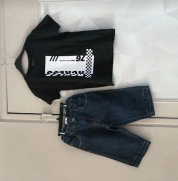 Ensemble baggy et Tee-shirt garçon 10 ans