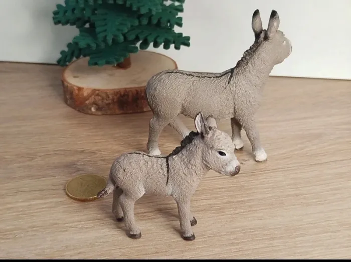 Schleich âne de Provence et son Anon Figurine animal de la ferme - photo numéro 3