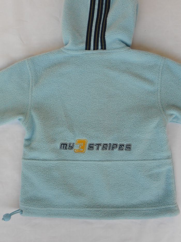 Pull polaire à capuche - Adidas - 18 mois - photo numéro 4