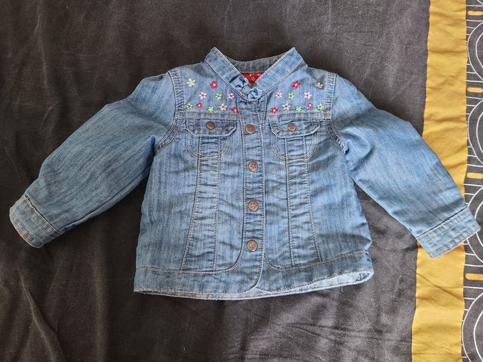 Veste jean fille