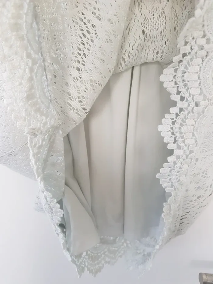 Robe Blanche Chic Taille S - photo numéro 6