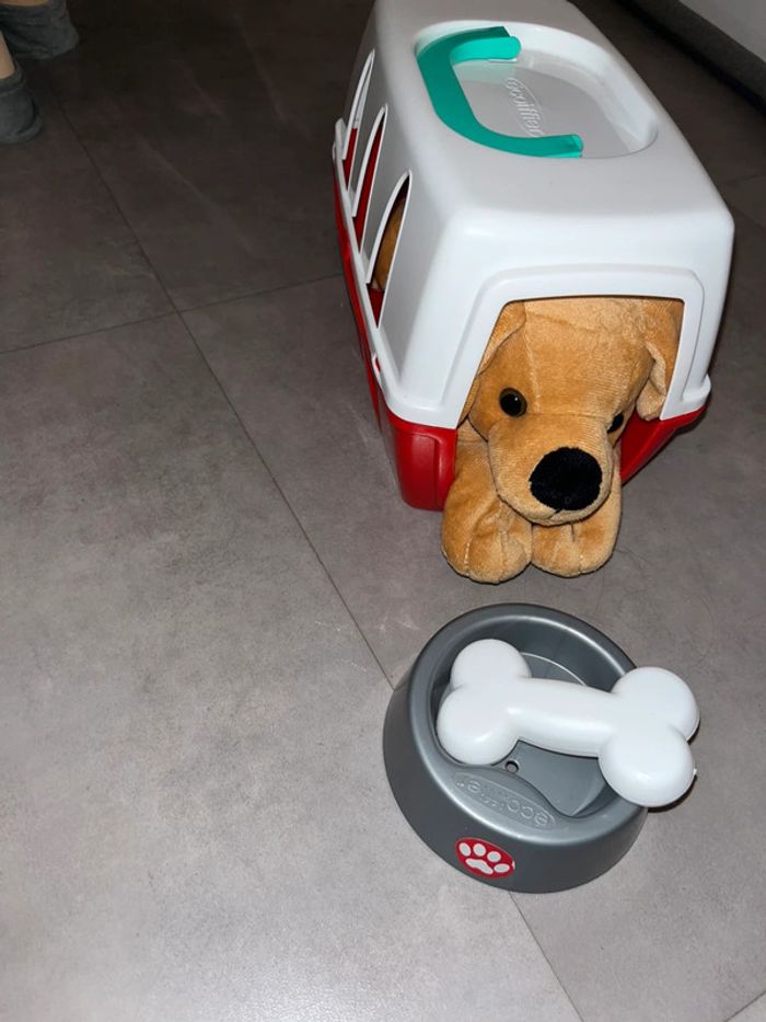 Jouet chien et sa boîte - photo numéro 3