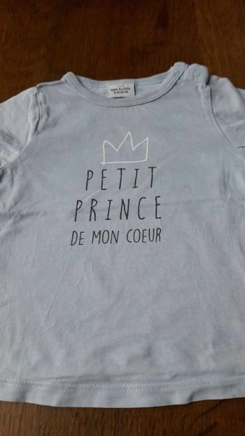 Lot 3 tee-shirts MC "Tape à l'oeil" 18 mois