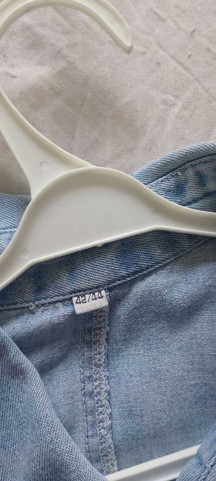 Robe en jean femme longue