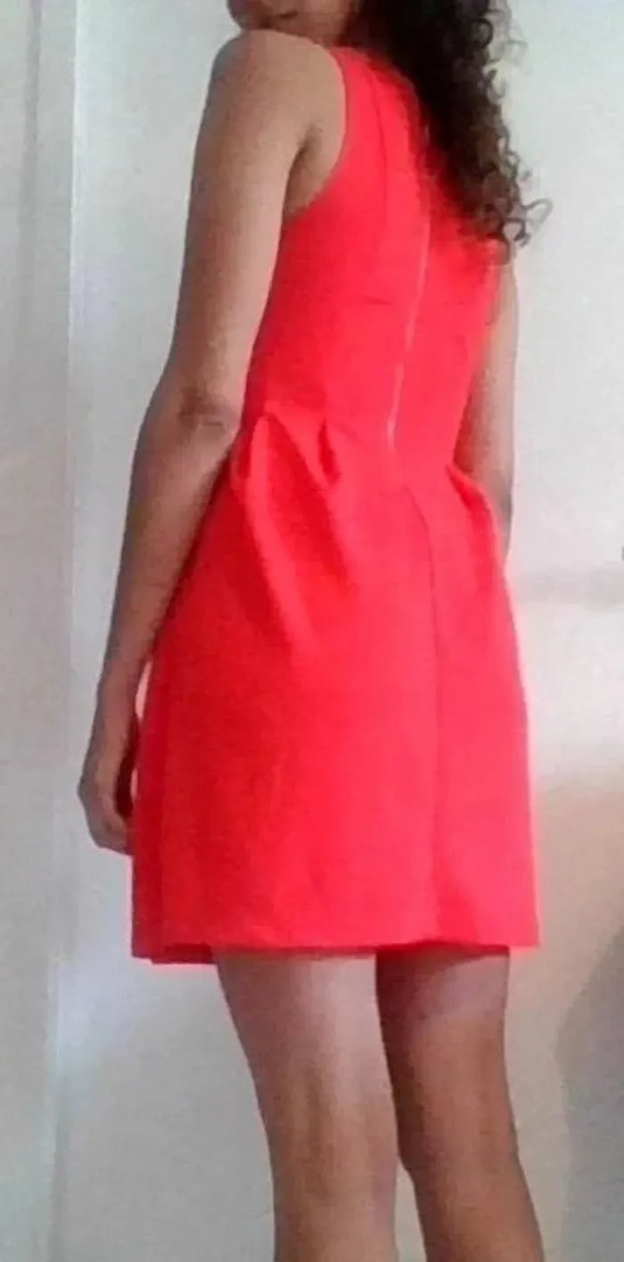 Robe Pimkie rose orangée/corail flashy. - photo numéro 2