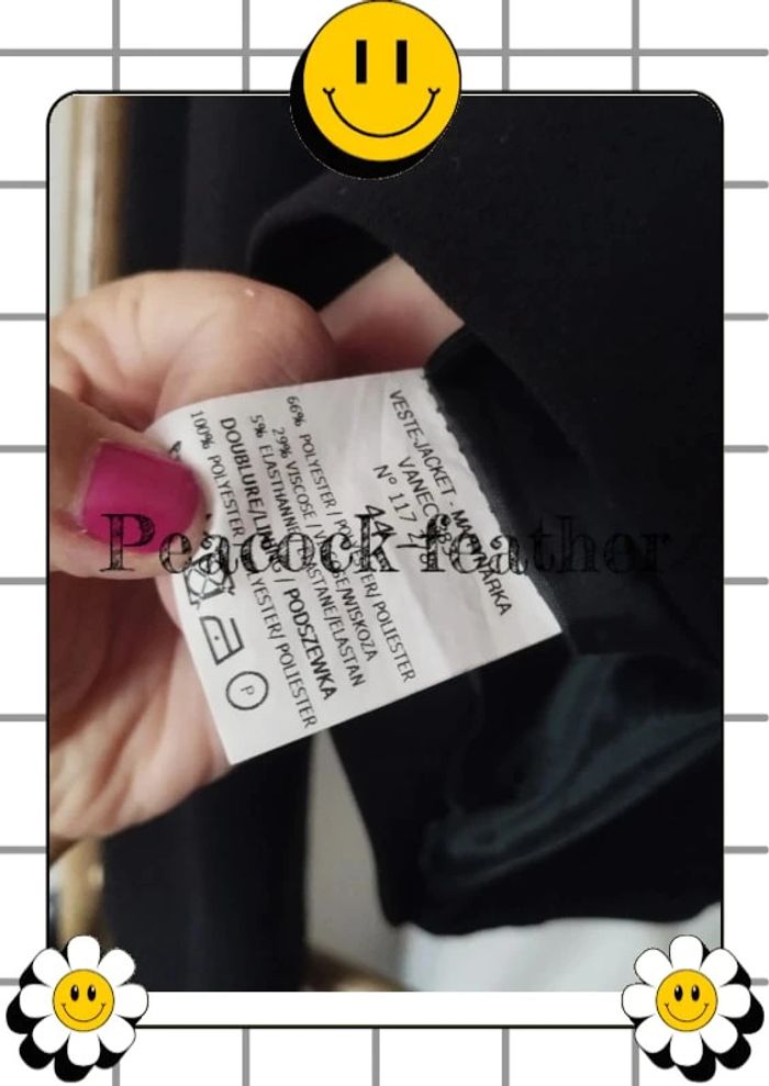 Veste noire jacqueline Riu 44 - photo numéro 9