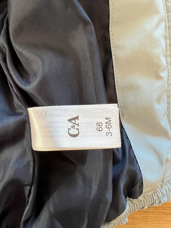 Manteau doudoune bébé garçon 3-6 mois C&A - photo numéro 5