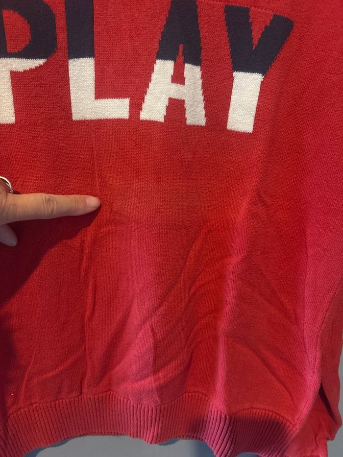 Pull rouge - photo numéro 2