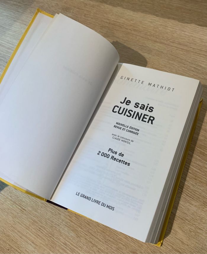 Livre je sais cuisiner - photo numéro 2