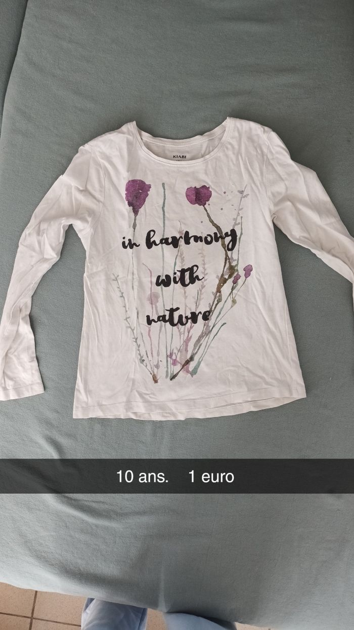 Tee-shirt manche longue - photo numéro 7