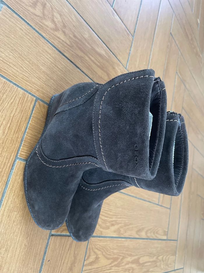 Bottines compensées geox 35