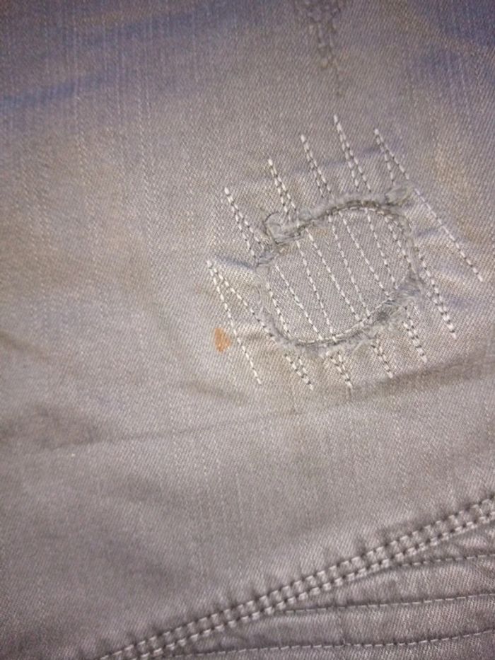 Jean effet usé 10a - photo numéro 7
