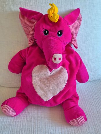 Range pyjama éléphant rose