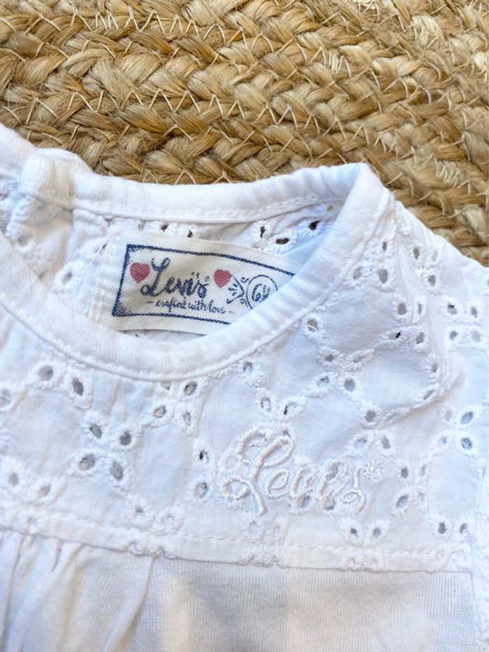 T-shirt levis fille 6 mois - photo numéro 2