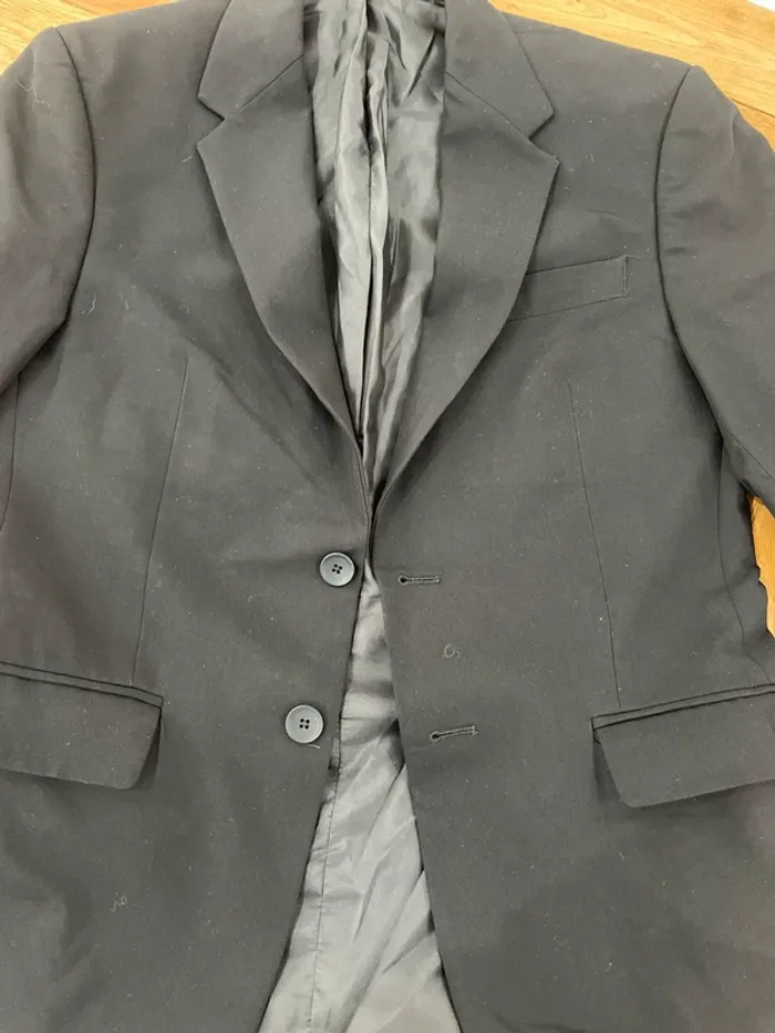 Blazer noir Zara homme - photo numéro 2