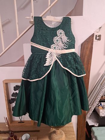 Robe vert emeraude