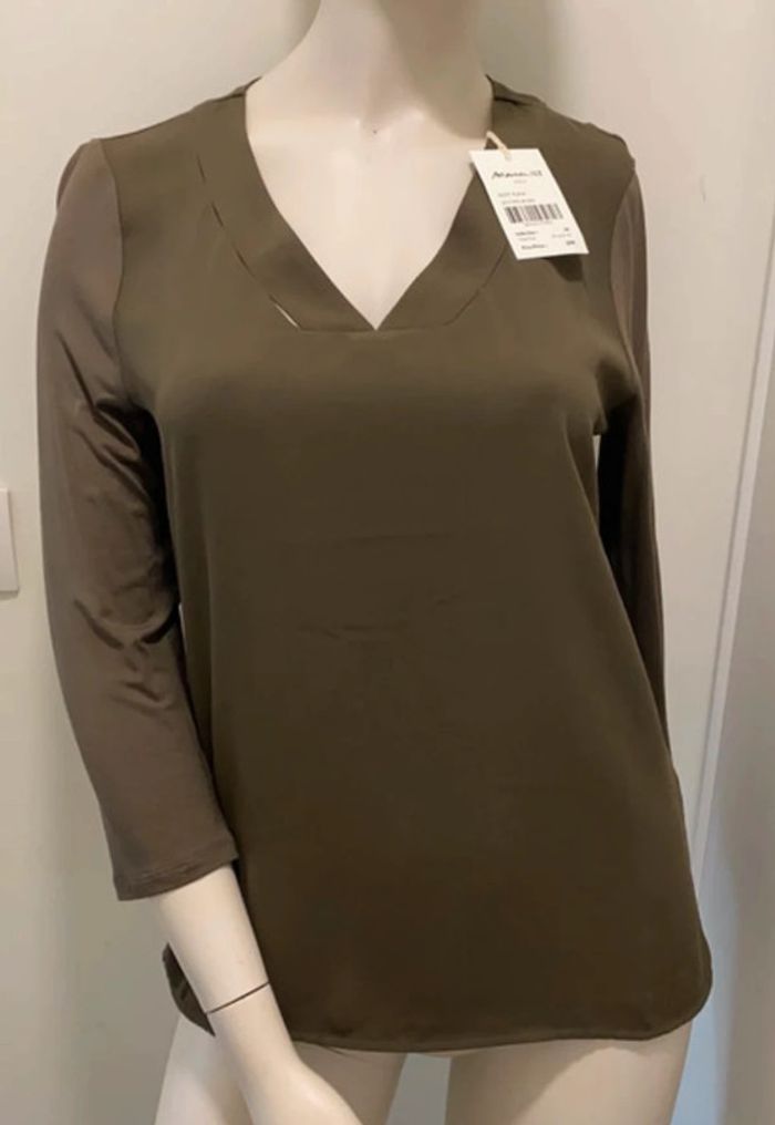 Superbe blouse kaki neuve Maison 123 taille 38