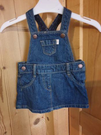 Robe en jean  - taille 3 mois - Kiabi