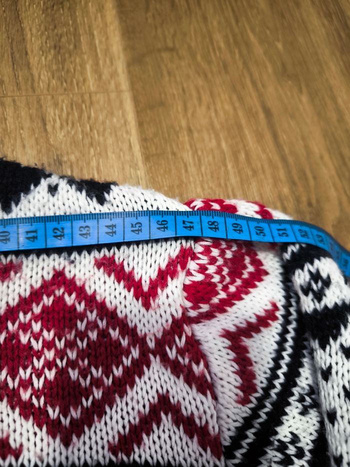 Veste zippée, flocon et renne, taille L, très bon état - photo numéro 6