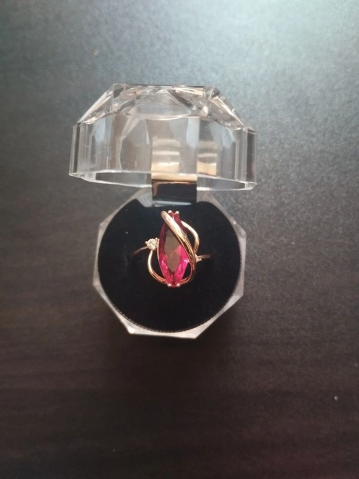 Bague vintage Marquise avec coffret cadeau - photo numéro 4