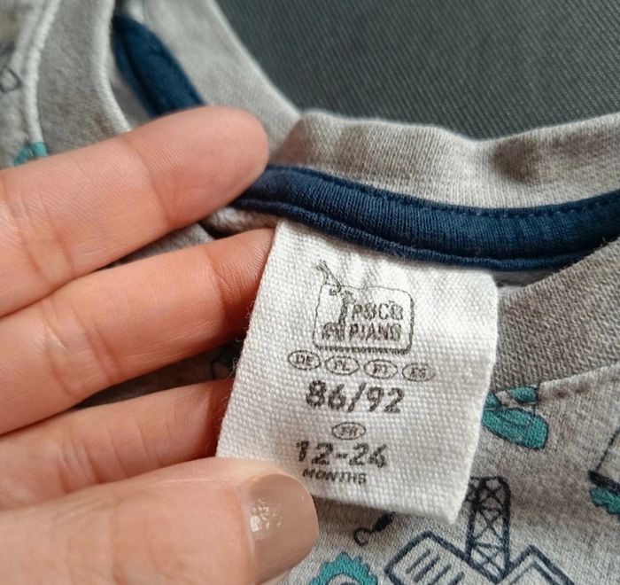 Sweat fin gris motif voiture - photo numéro 3