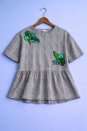 Blouse Zara À Carreau 