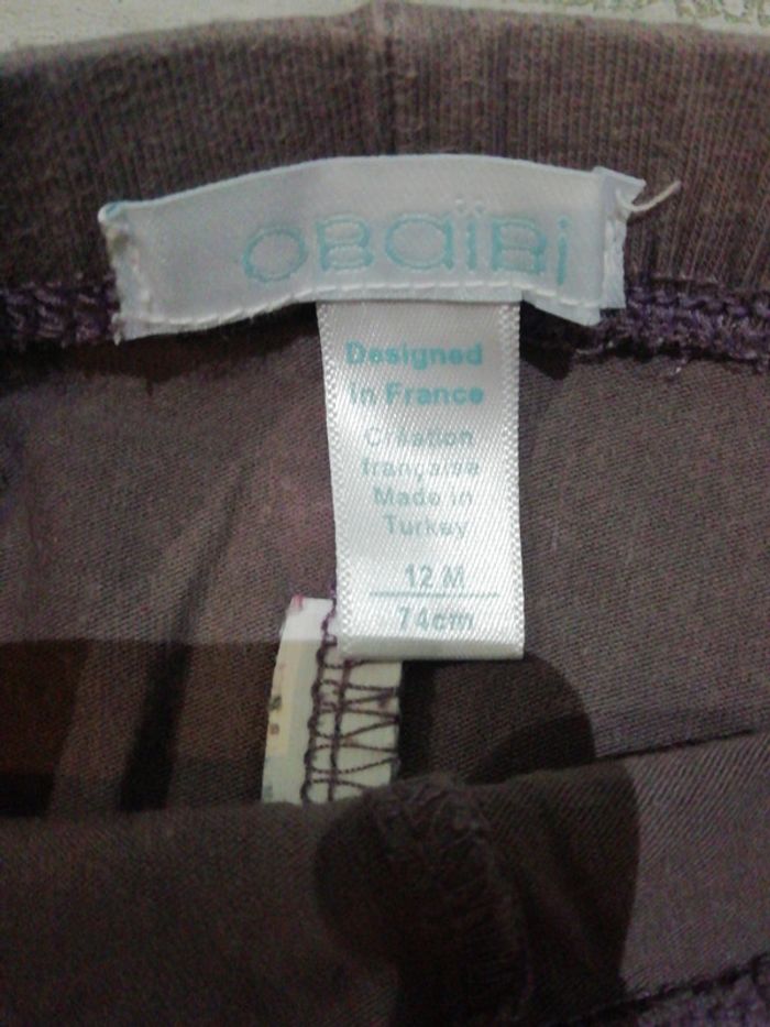 3 Leggins 12 mois fille - photo numéro 5