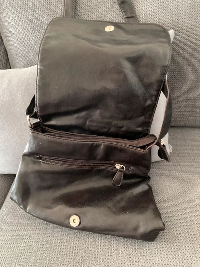 Sac bandoulière cuir - photo numéro 2